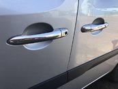 Хром накладки на ручки для Renault Kangoo 08+ Carmos (Туреччина)