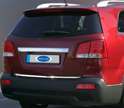 Кромка багажника (нерж.) Carmos - Турецька сталь для Kia Sorento XM 2009-2014рр.