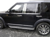 Окантовка вікон (4 шт., нерж.) для Land Rover Discovery IV