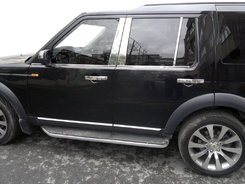 Окантовка вікон (4 шт., нерж.) для Land Rover Discovery IV