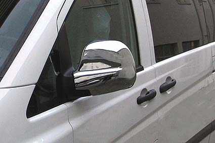 Хром накладки на дзеркала (нерж ) Carmos для Mercedes Vito 639 2004-2010