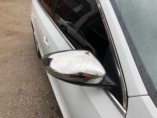 Хром накладки на дзеркала (нерж.) для VW Jetta 2011-2019 Carmos