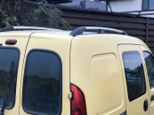 Рейлінги Хром Стандартна база, Пластикові ніжки для Renault Kangoo 1998-2008 років.