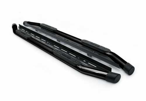 Бокові пороги Amazon Black (2 шт., чорні) для Volkswagen Amarok