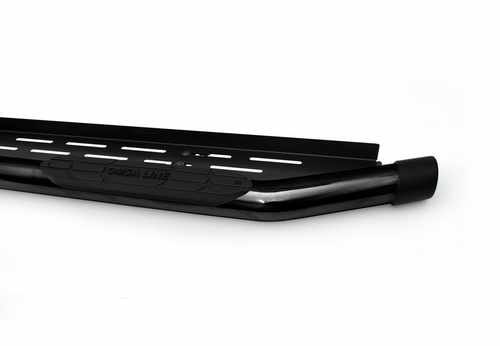 Бокові пороги Amazon Black (2 шт., чорні) для Volkswagen Amarok
