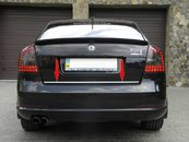 Кромка багажника (нерж.) Ліфтбек для Skoda Octavia II A5 2006-2010рр.