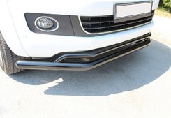 Передній вус подвійний Vegas 2010-2016 (чорний) для Volkswagen Amarok 2010-2021 рр.