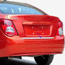 Кромка багажника (Sedan, нерж.) для Chevrolet Aveo T300 2011↗ мм.