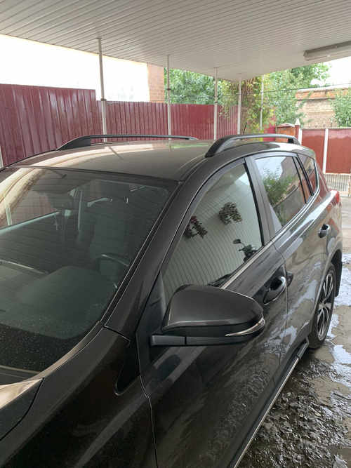 Рейлінги Crown Black для Toyota Rav 4 2013-2018 рр.