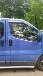 Вітровики (2 шт., Sunplex Sport) для Nissan Primastar 2002-2014рр.