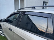 Турецькі рейлінги Чорні (2 шт) для Ford Kuga/Escape 2013-2019 рр.