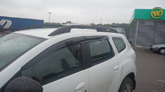 Вітровики (4 шт., Sunplex Sport) для Renault Duster 2018↗ мм.