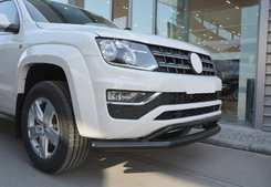 Передній вус подвійний Vegas (чорний) для Volkswagen Amarok 2016-2021 рр.