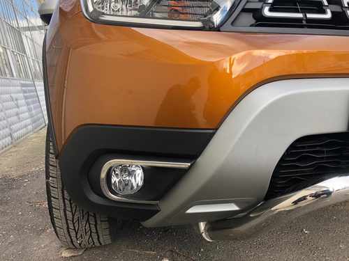 Хром накладки на протитуманні фари, 2шт. для Renault Duster 2018+ Omsa Line (Туреччина)