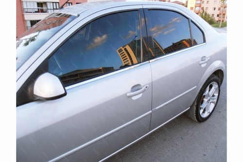 Хром нижні молдинги стекол (нерж.) для Ford Mondeo 2001-2008
