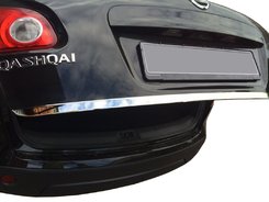 Хром накладки для Nissan Qashqai 2006-2014 кромка багажника Carmos (Туреччина)