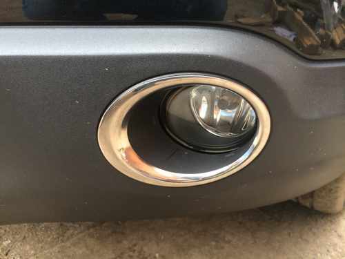 Хром накладки для Nissan Qashqai 2006-2010 обведення протитуманк НЕРЖ. Carmos (Туреччина)