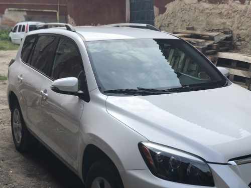 Рейлінги Хром Турецькі Коротка база, Пластикові ніжки для Toyota Rav 4 2006-2013 років.