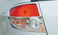 Хром накладки для Hyundai Getz Накладки на стопи Carmos (Туреччина)