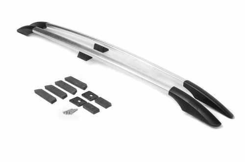 Рейлінги Хром Турецькі Коротка база, Пластикові ніжки для Toyota Rav 4 2006-2013 років.