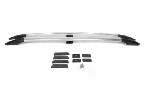 Рейлінги Хром Турецькі Коротка база, Пластикові ніжки для Toyota Rav 4 2006-2013 років.