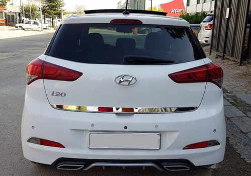 Кромка багажника 2014-2018 (нерж.) для Hyundai I-20 2014-2020 рр.