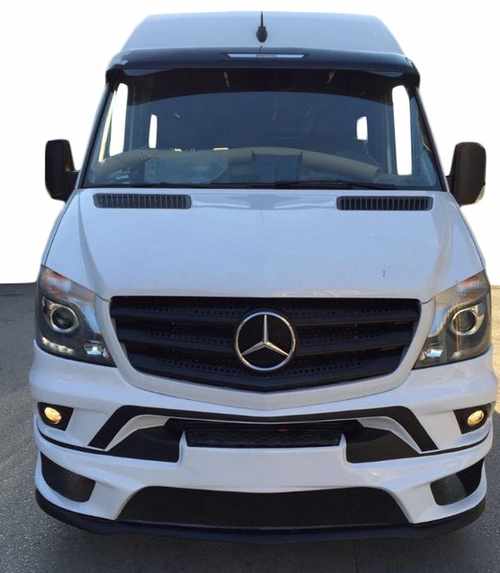 Передній бампер AMG (2013-2022) для Mercedes Sprinter 2006-2018 років.