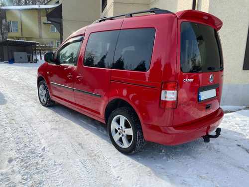 Спойлер Інче для VW Caddy 2004/2011-2015 (ляда)