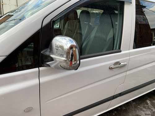 Хром накладки на дзеркала (ABS пластик) Carmos для Mercedes Vito 639 2004-2010