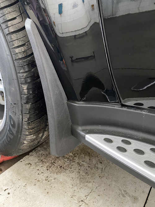 Бокові пороги OEM для Mercedes GL-Class X164 2006-2012