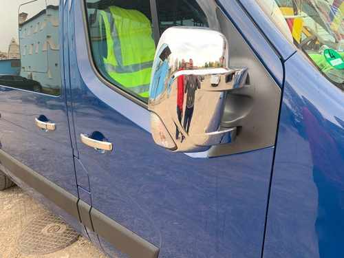 Хром накладки на дзеркала (Abs хром.) для Renault Master 2011+
