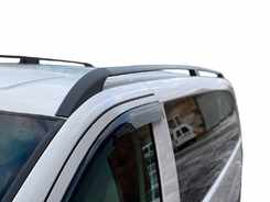 Рейлінги чорні Elite (пласт. ніжки.) Коротка база (SHORT) для Mercedes Vito W639 2004-2015рр.