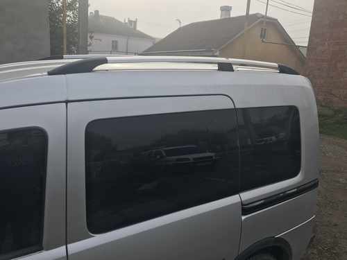 Рейлінги ХРОМ Пластикові ніжки для Opel Combo 2002-2012 рр.