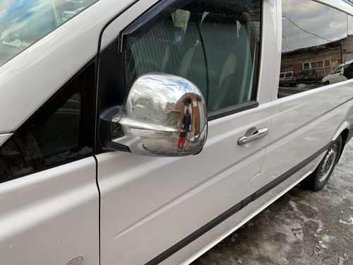 Хром накладки на дзеркала (ABS пластик) Carmos для Mercedes Vito 639 2004-2010