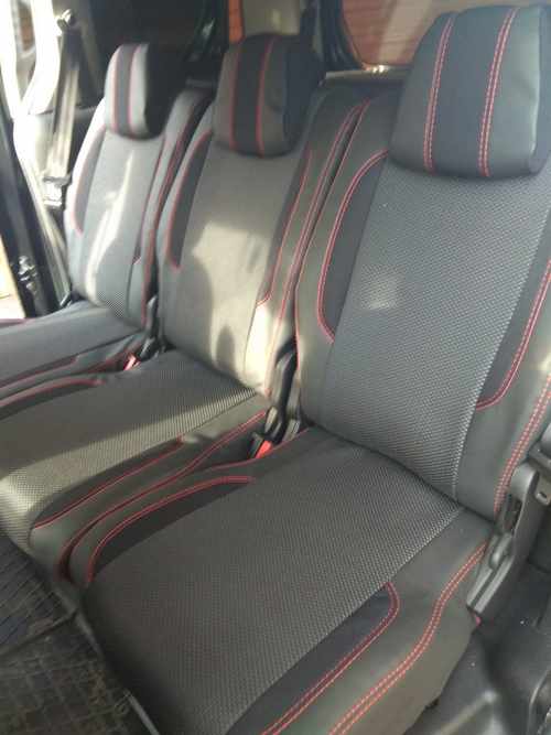 Авточохли (тканина↗кожзам, Premium) Повний салон для Citroen Berlingo 2008-2018 років.