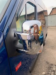 Хром накладки на дзеркала (Abs хром.) для Renault Master 2011+
