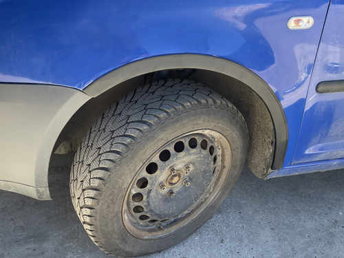 Накладки на арки (2 здвижні дверки ) для VW Caddy 2004-2010 коротка база