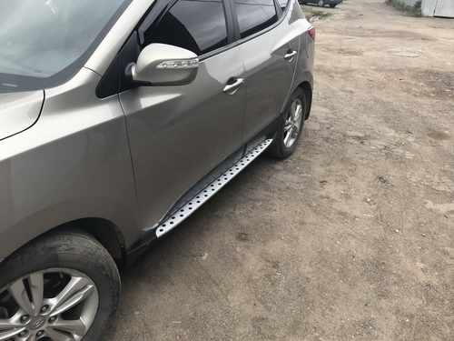 Бічні Пороги (BMW X5 стиль) Kindle для Hyundai ix 35 2010+