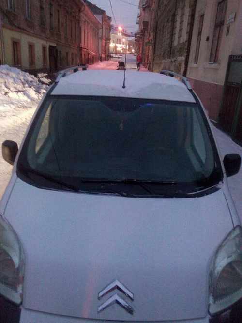 Рейлінги Skyport Grey V2 для Peugeot Bipper 2008↗ мм.