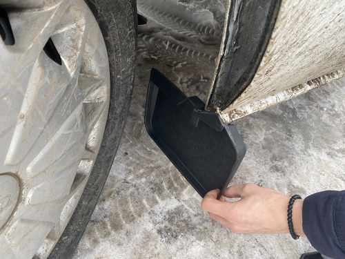 Бризковики передні (2 шт) для Ford Custom 2013↗ мм.