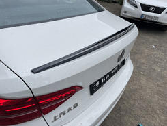Спойлер LIP (Sunplex, чорний) для Volkswagen Passat B8 2015↗ мм.