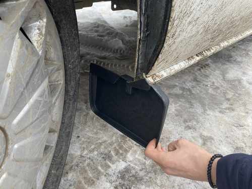 Бризковики передні (2 шт) для Ford Custom 2013↗ мм.