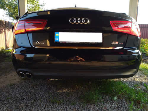 Кромка багажника (нерж.) для Audi A6 C7 2011-2017 рр.