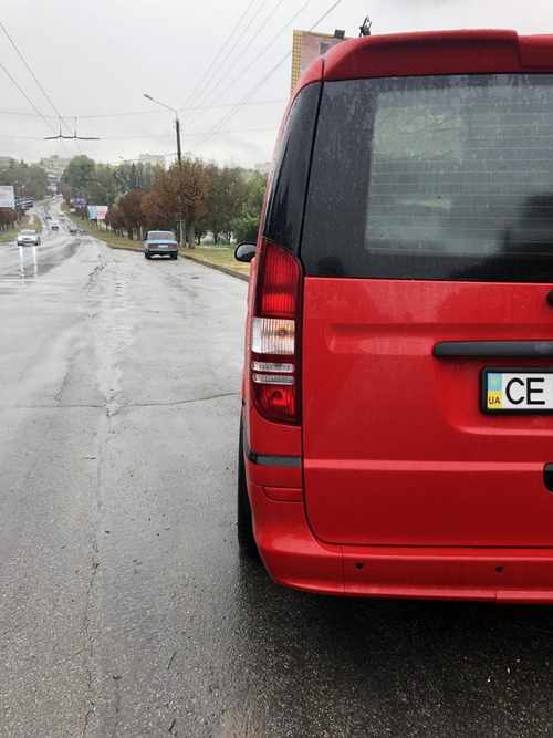 Спойлер анатомік (під фарбування) для Mercedes Viano 2004-2015 рр.
