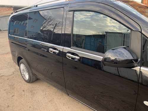 Хром накладки на ручки (під чип) нерж для Mercedes Vito 447 2015- Omsa Line