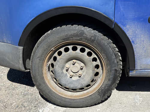 Накладки на арки (2 здвижні дверки ) для VW Caddy 2004-2010 коротка база