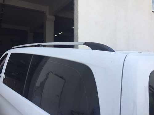 Рейлінги хром Elite (пласт. ніжки) Коротка база (SHORT) для Mercedes Vito W639 2004-2015рр.