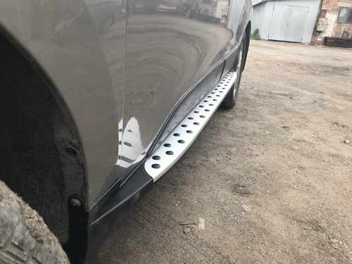 Бічні Пороги (BMW X5 стиль) Kindle для Hyundai ix 35 2010+