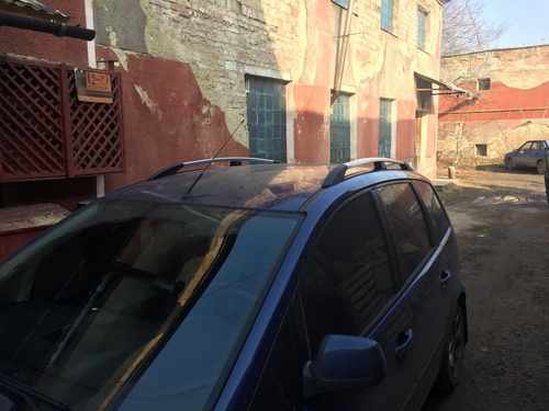 Рейлінги Хром Пластикові ніжки для Ford C-Max 2004-2010 рр.