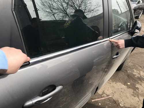 Окантовка вікон (4 шт., нерж.) для Renault Scenic/Grand 2009-2016 рр.